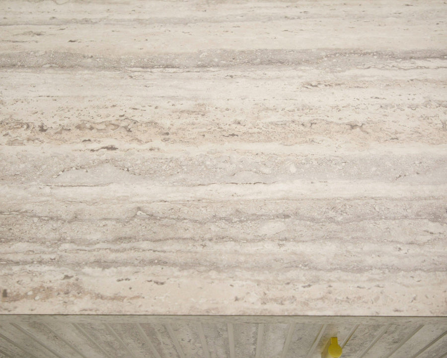 ROMA FAUX TRAVERTINE CHEST