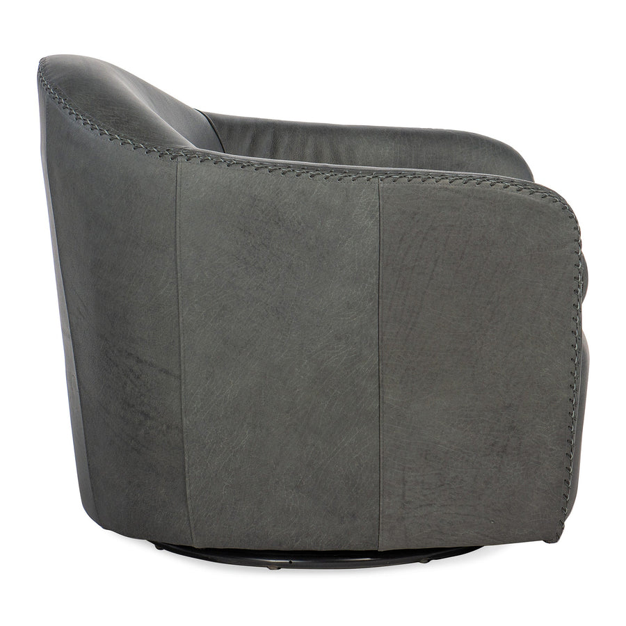ROPER SWIVEL TIGHT BACK CLUB CHAIR