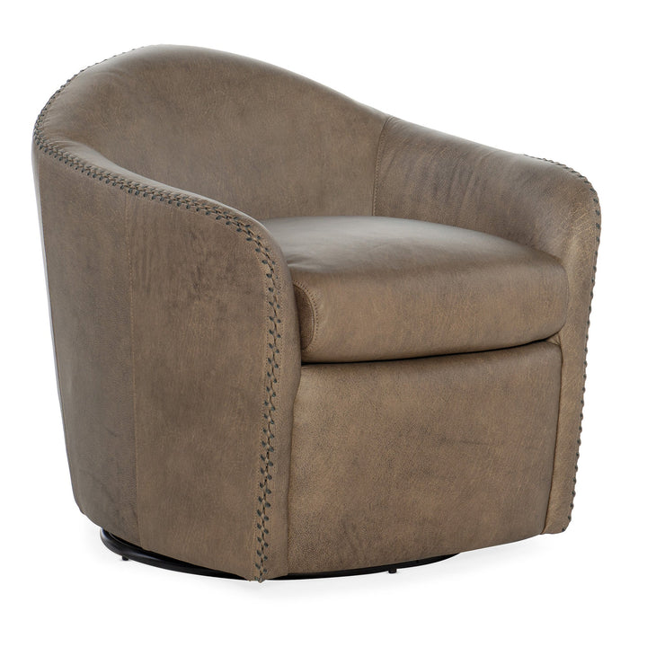 ROPER SWIVEL TIGHT BACK CLUB CHAIR