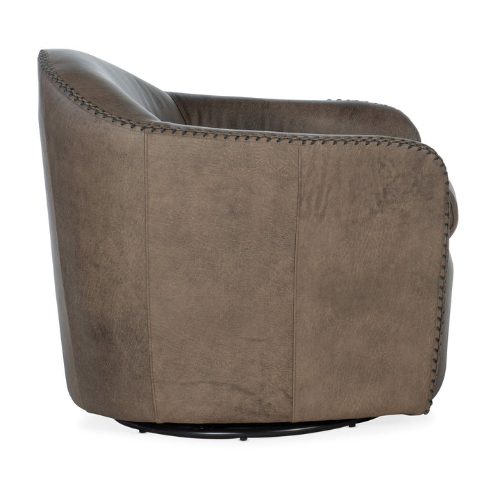ROPER SWIVEL TIGHT BACK CLUB CHAIR
