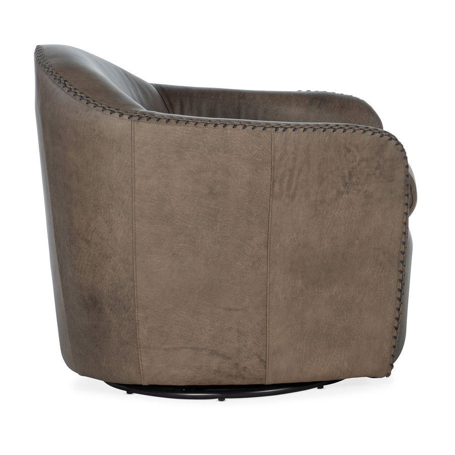 ROPER SWIVEL TIGHT BACK CLUB CHAIR
