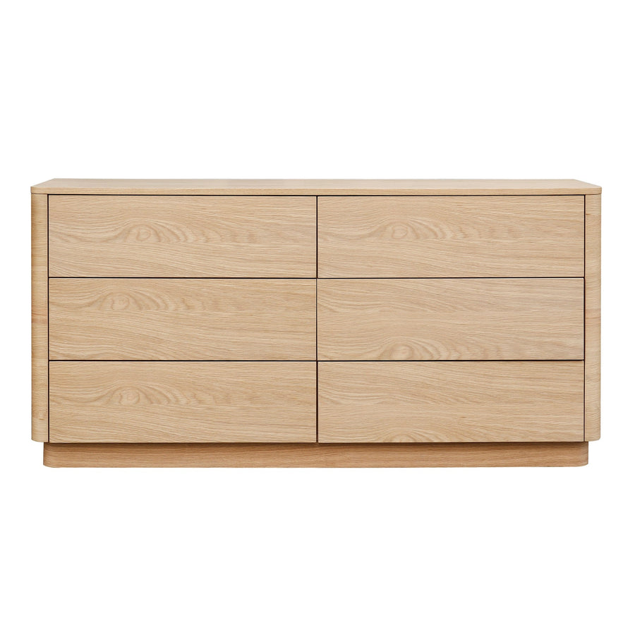 ROUND OFF DRESSER: OAK