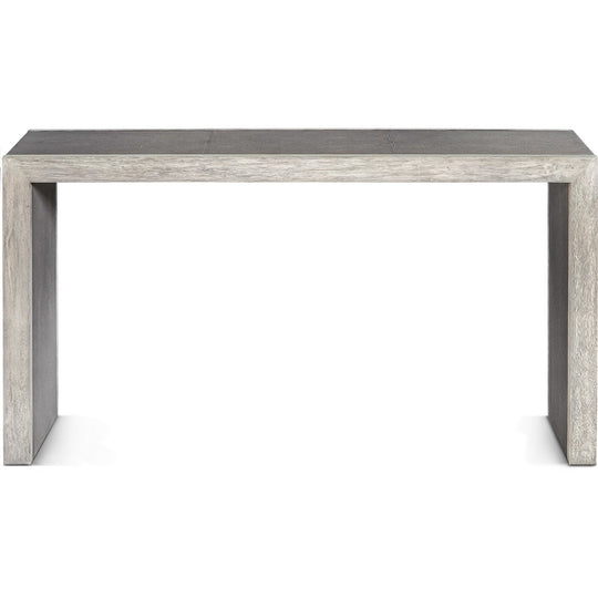 RUSTIC SHAGREEN CONSOLE TABLE