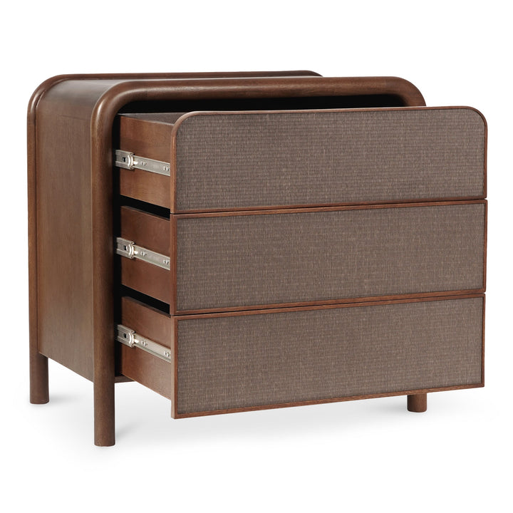 RYE 3 DRAWER NIGHTSTAND