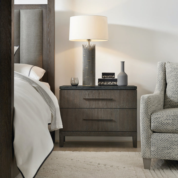 SAN MARCOS BLUESTONE TOP NIGHTSTAND