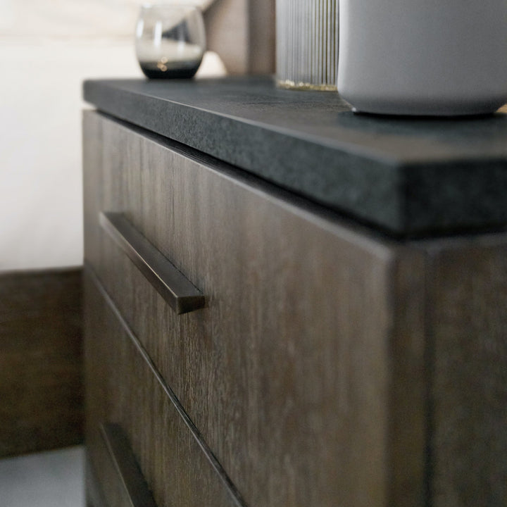 SAN MARCOS BLUESTONE TOP NIGHTSTAND
