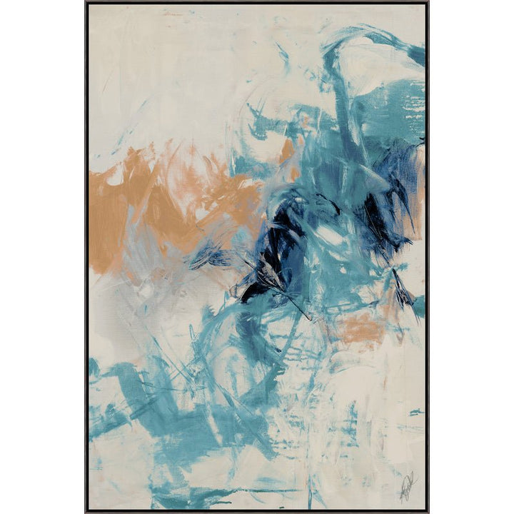 "SCRAPPY I" CANVAS ART