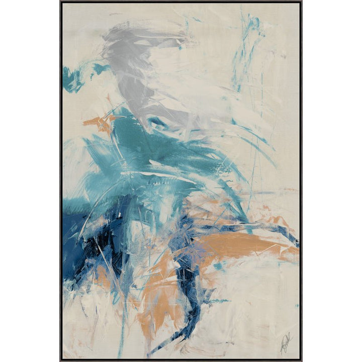 "SCRAPPY I" CANVAS ART