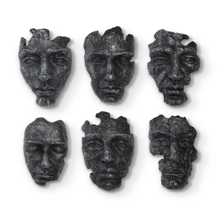 SELF - PORTRAIT WALL MASKS | SET OF 6