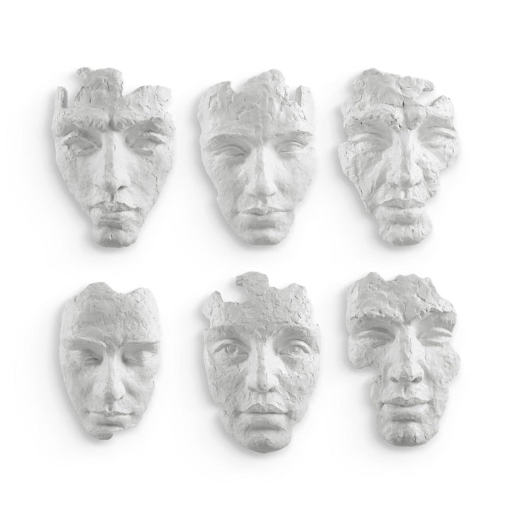 SELF - PORTRAIT WALL MASKS | SET OF 6