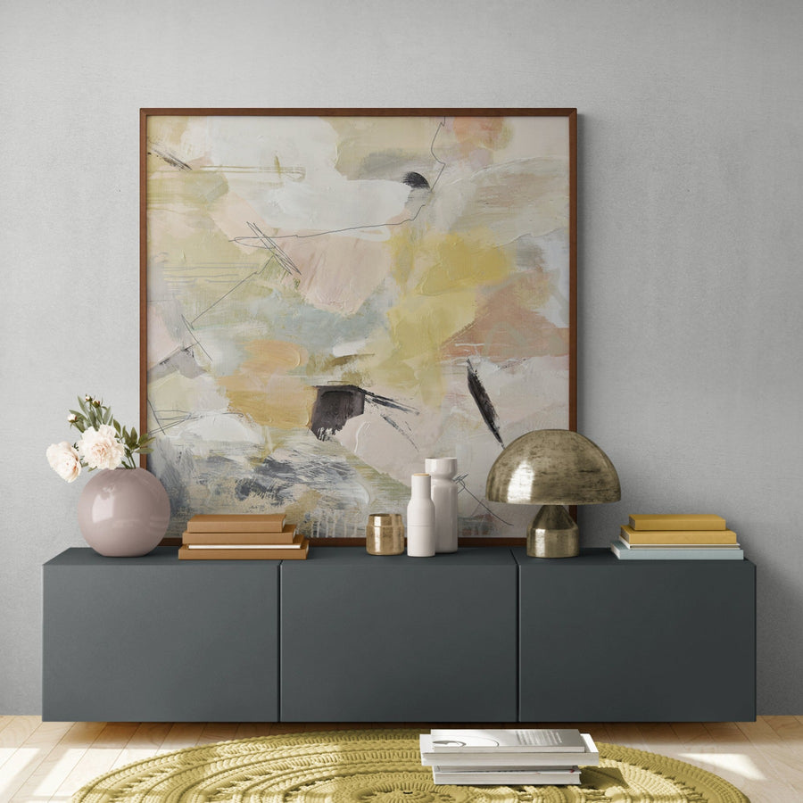 "SERENDIPITY" FRAMED CANVAS ART
