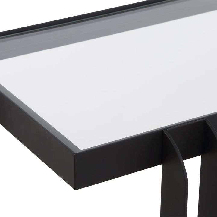 SHADOW BLACK IRON CONSOLE TABLE