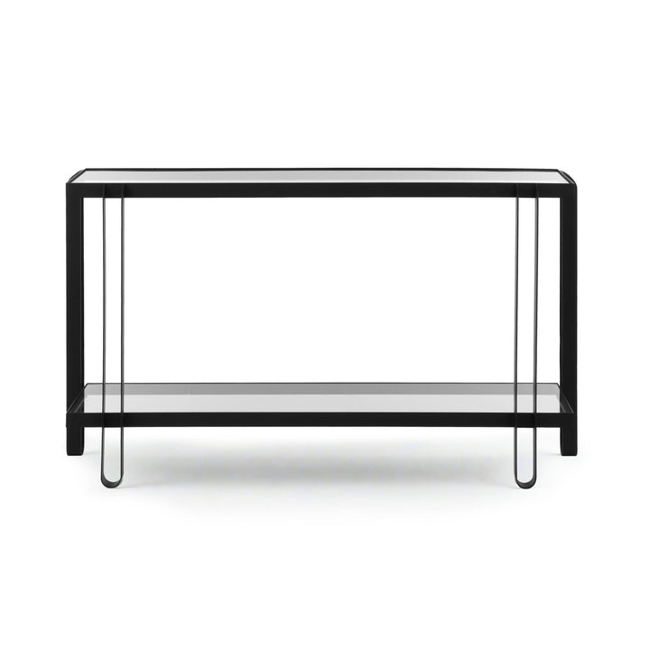SHADOW BLACK IRON CONSOLE TABLE
