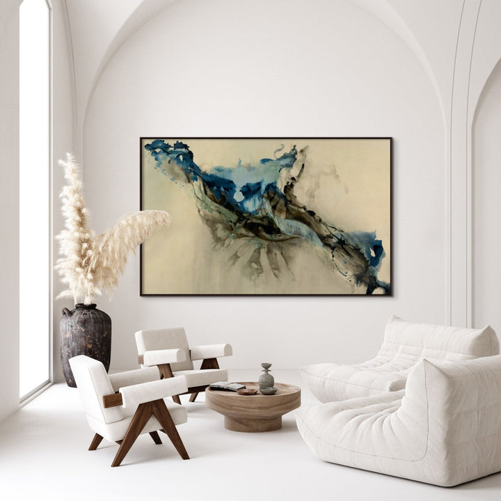 "SHARP UNDERCURRENT" CANVAS ART
