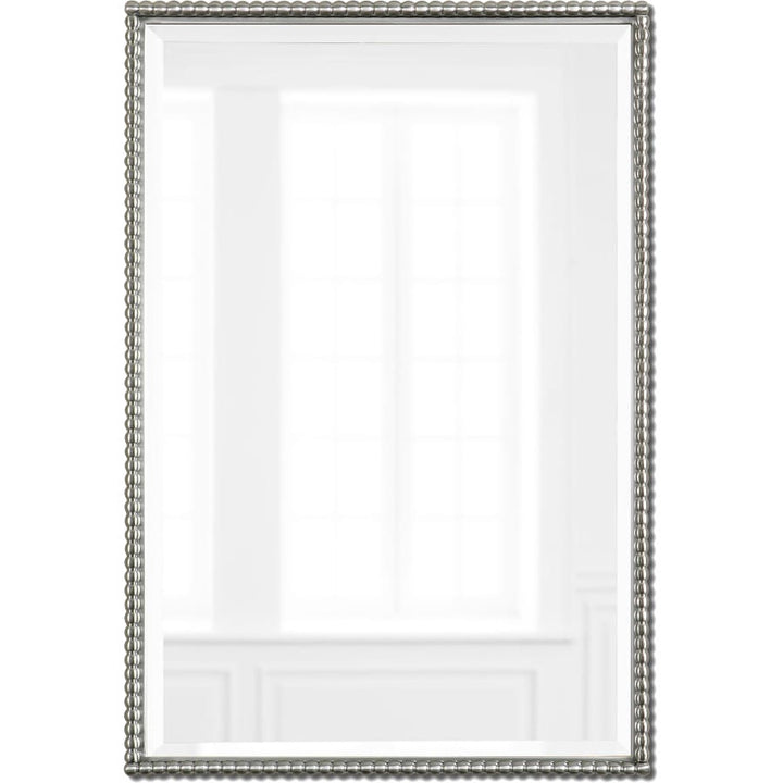 SHERISE BRUSHED NICKEL MIRROR