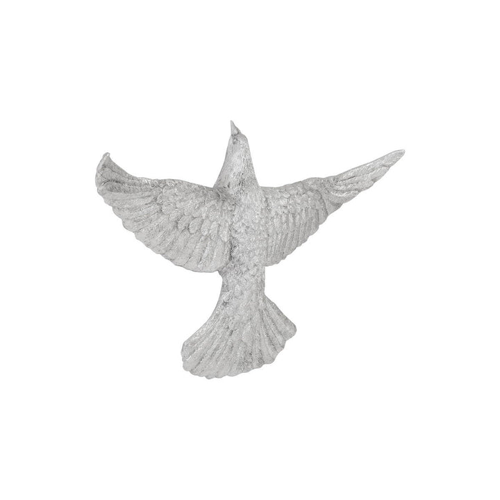 SILVER DOVES WALL SCULPTURES