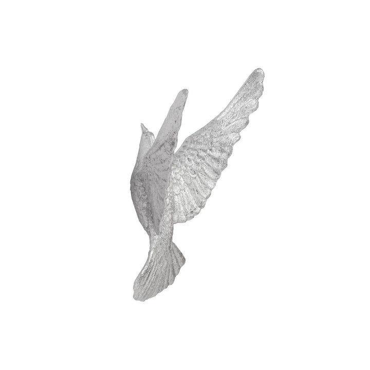 SILVER DOVES WALL SCULPTURES