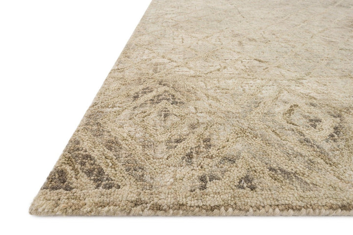 SLOANE HOOKED WOOL RUG: SAND