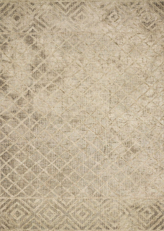 SLOANE HOOKED WOOL RUG: SAND