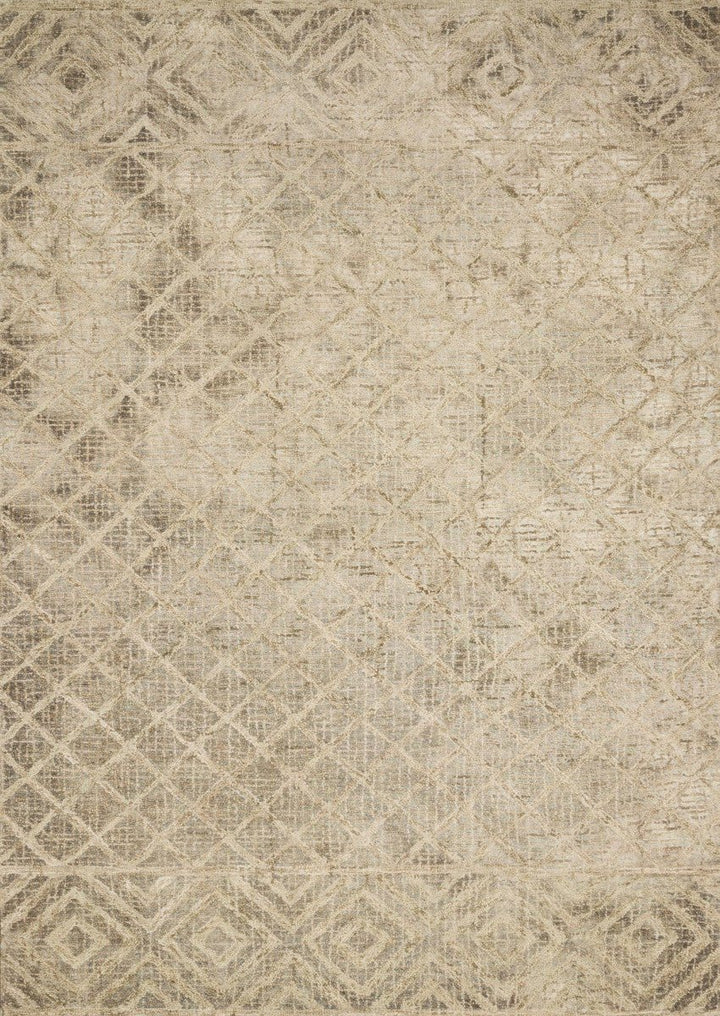 SLOANE HOOKED WOOL RUG: SAND