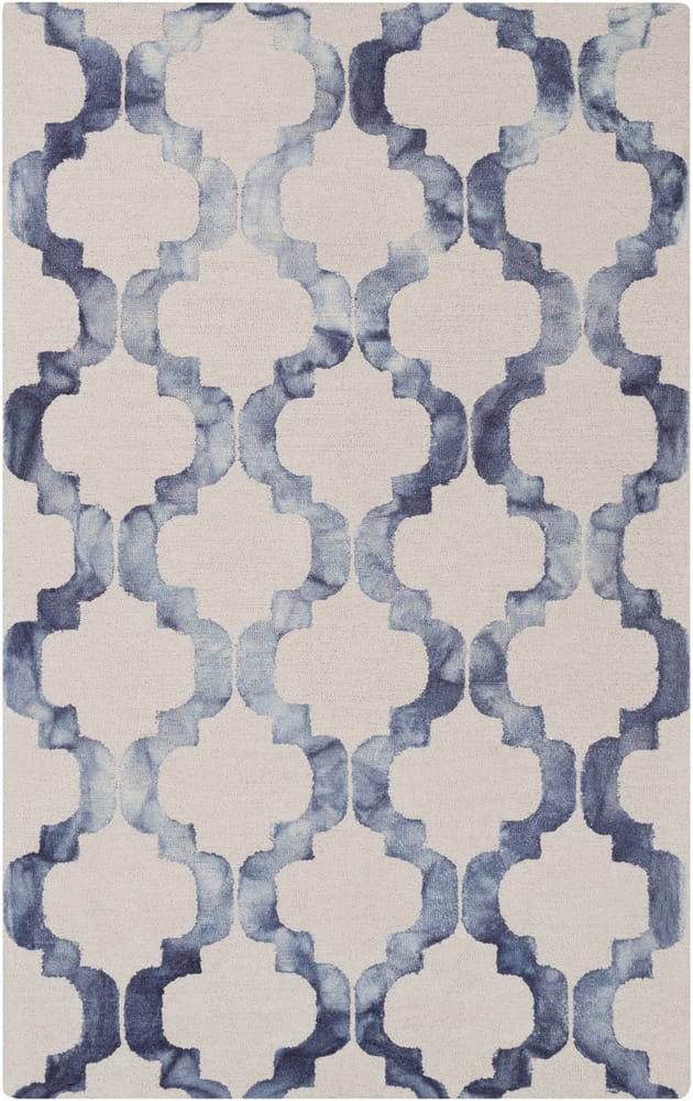 BÉLA WASHED PRINT RUG: INK