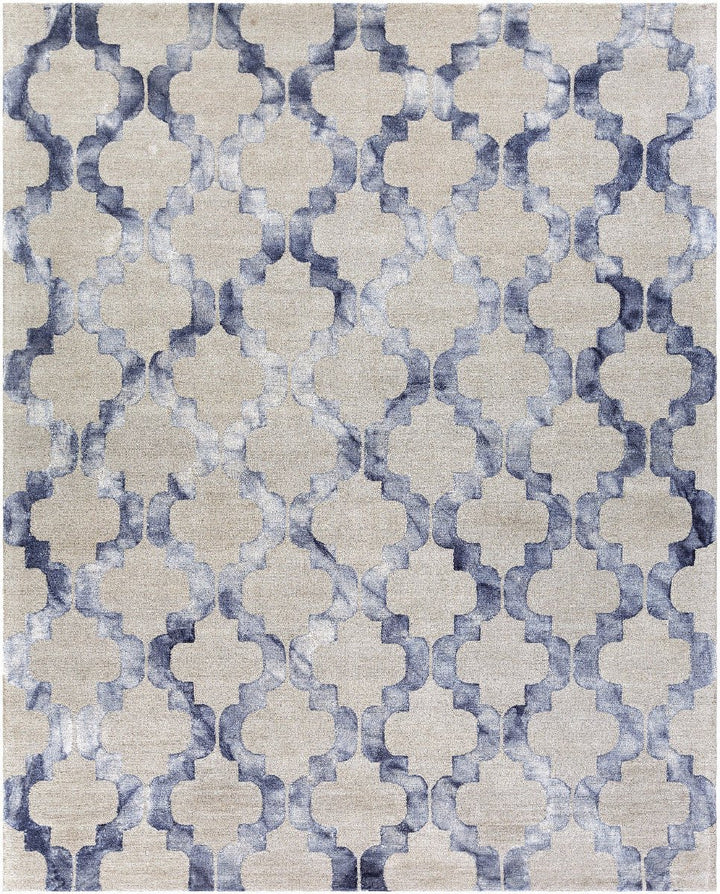 BÉLA WASHED PRINT RUG: INK