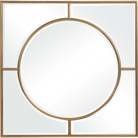 STANFORD GILDED SQUARE MIRROR