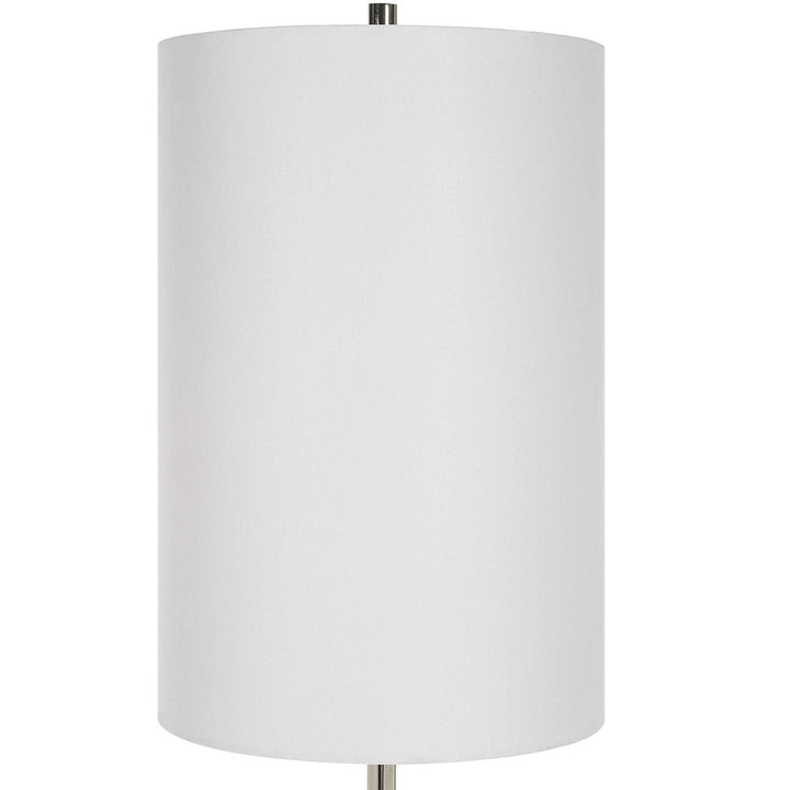 STRATUS GREY GLASS BUFFET LAMP
