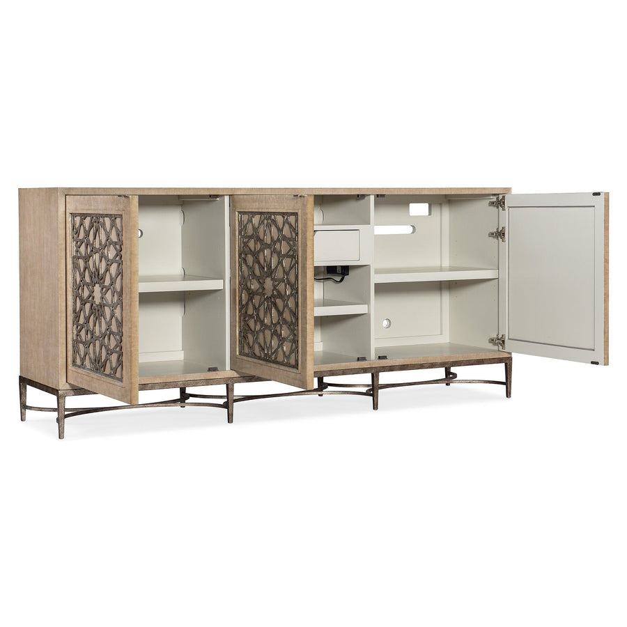 SUZANI THREE DOOR ENTERTAINMENT CONSOLE