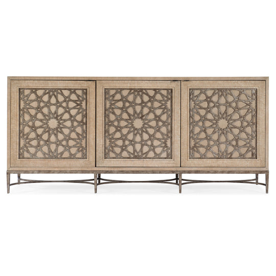 SUZANI THREE DOOR ENTERTAINMENT CONSOLE