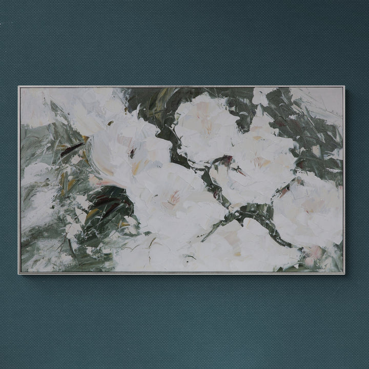 "SWEETBAY MAGNOLIAS" HAND PAINTED CANVAS ART
