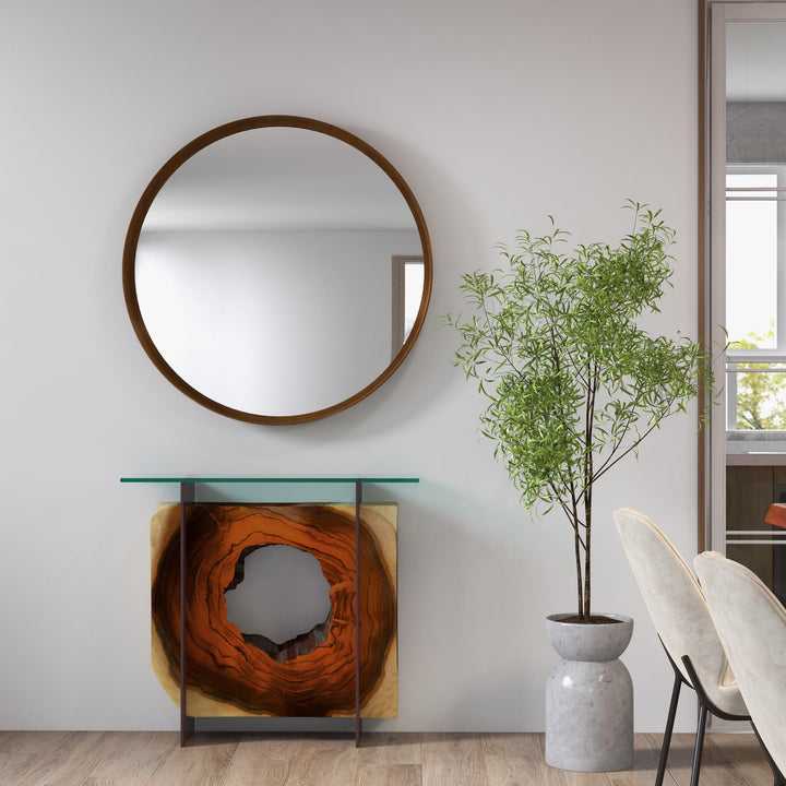 TAMA SOLID CHAMCHA WOOD CONSOLE TABLE