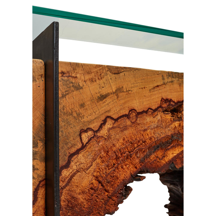 TAMA SOLID CHAMCHA WOOD CONSOLE TABLE