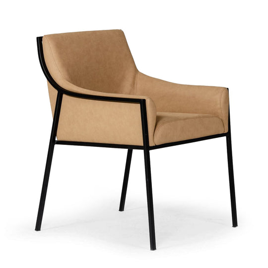 Versatile upholstered dining chair