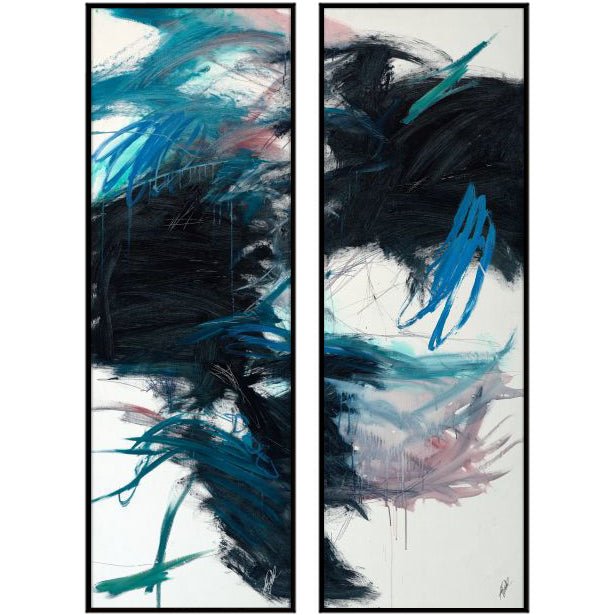 "THE GOOD FIGHT I + II" CANVAS ART SET