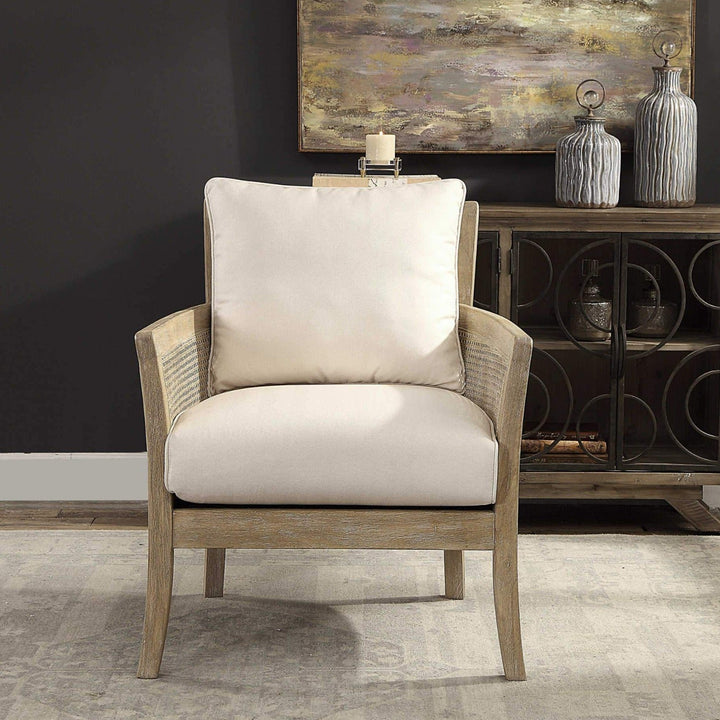 THE GROVE CANE CHAIR: NATURAL