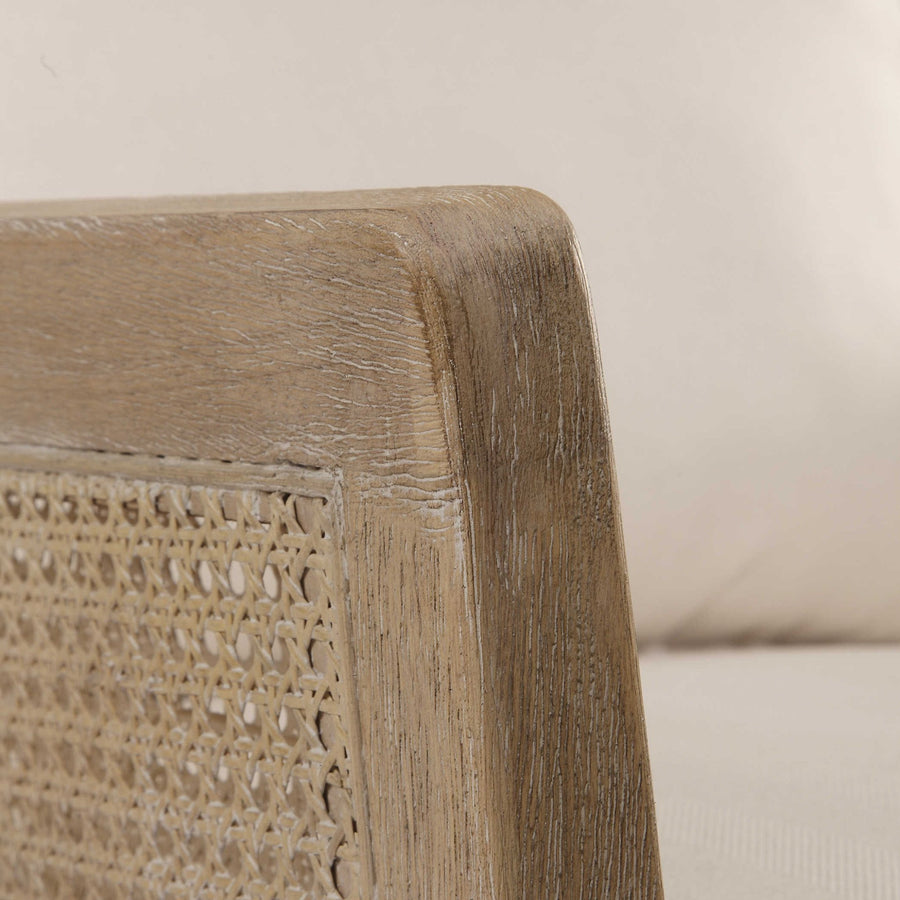 THE GROVE CANE CHAIR: NATURAL