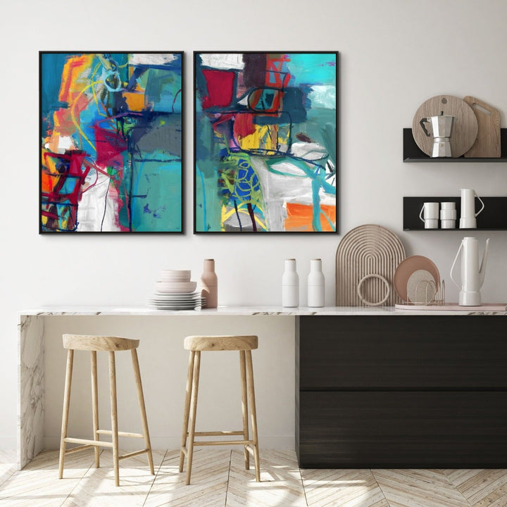 THINGS NEAR AND FAR CANVAS ART SERIES