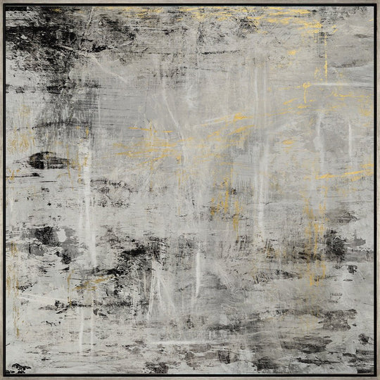 "THRILL OF IT" GILD GOLD CANVAS ART