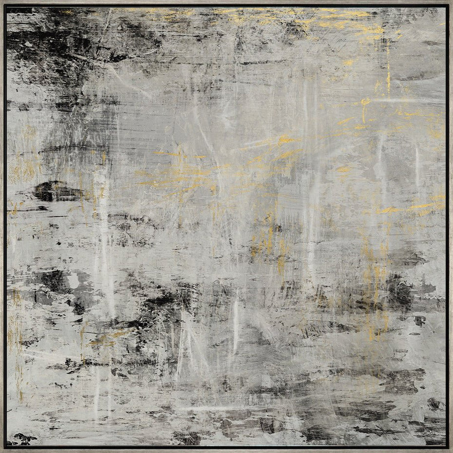 "THRILL OF IT" GILD GOLD CANVAS ART