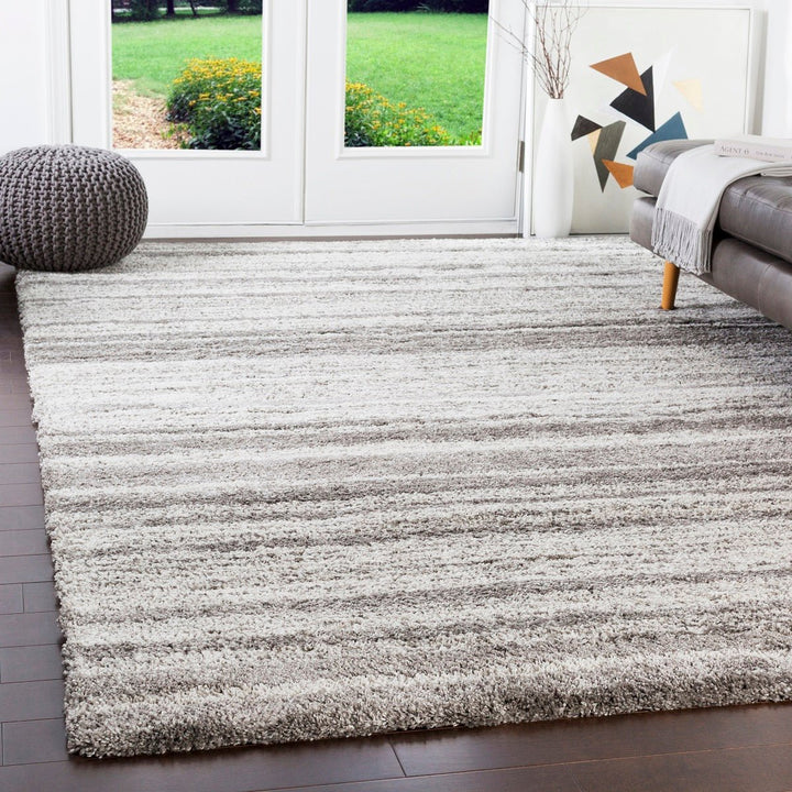 VINCE ULTRA PLUSH RUG: TAUPE