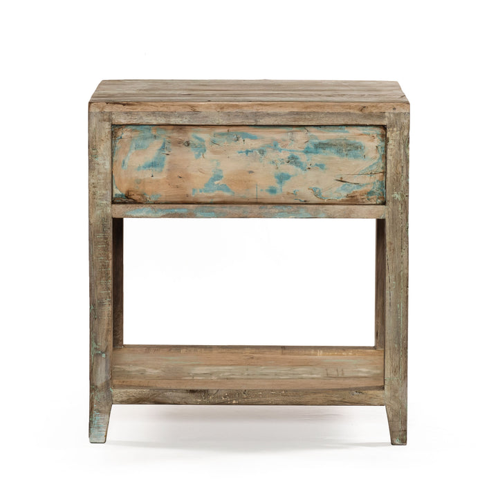 VINTAGE PAINTED NIGHTSTAND