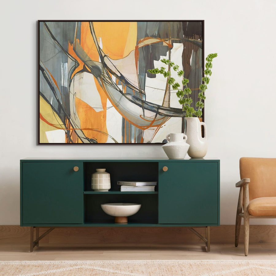 "VIRTUTES I" CANVAS ART