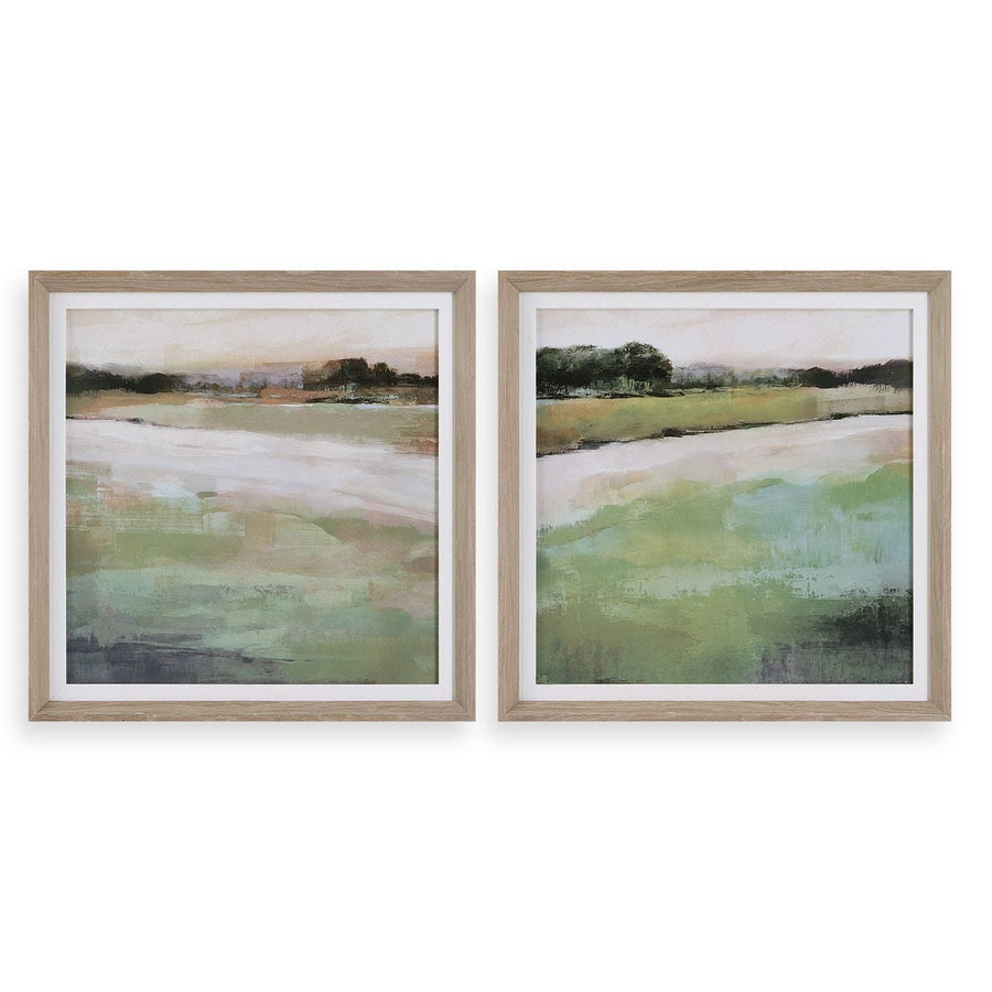 "VIVID VISTA" FRAMED PRINTS | SET OF 2