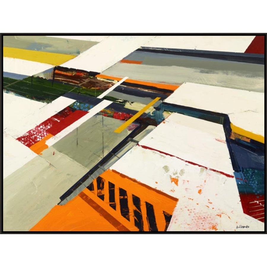 "WHITE SPACE II" CANVAS ART