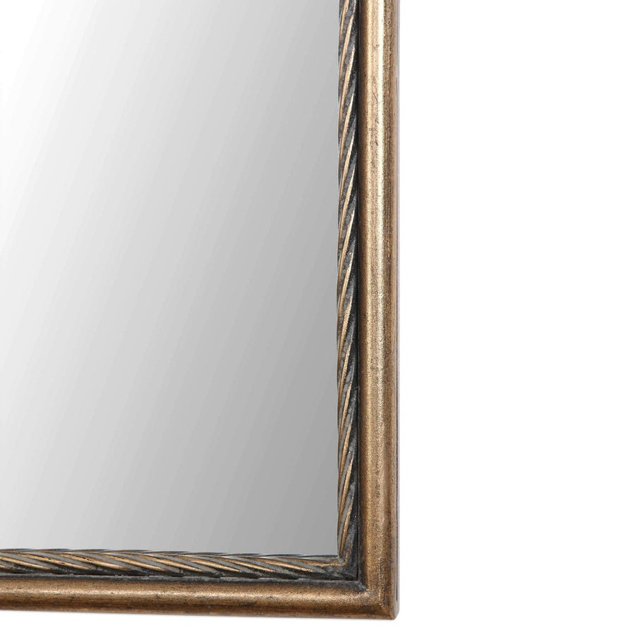 ADELASIA ANTIQUED GOLD MIRROR