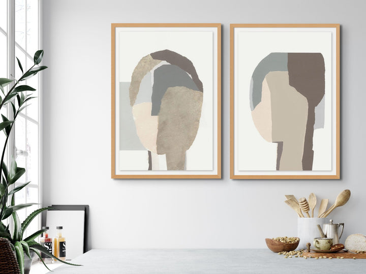 "SHADOWS" GLASS FRAMED ART SERIES