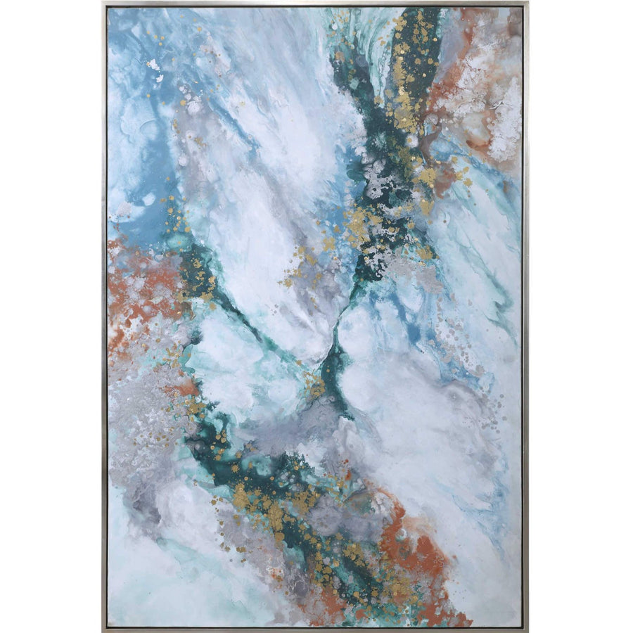 "MERCURY" HAND PAINTED CANVAS ART