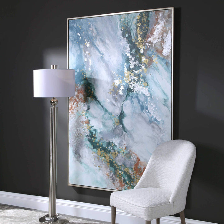 "MERCURY" HAND PAINTED CANVAS ART