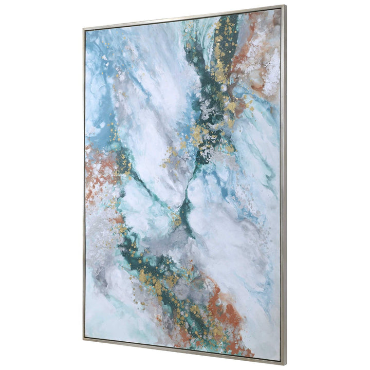"MERCURY" HAND PAINTED CANVAS ART
